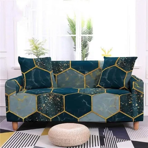 Elegent High Quality Print Sofa Cover 026
